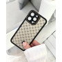 Модний брендовий чохол із бортиком для камери iPhone 13 Pro Max